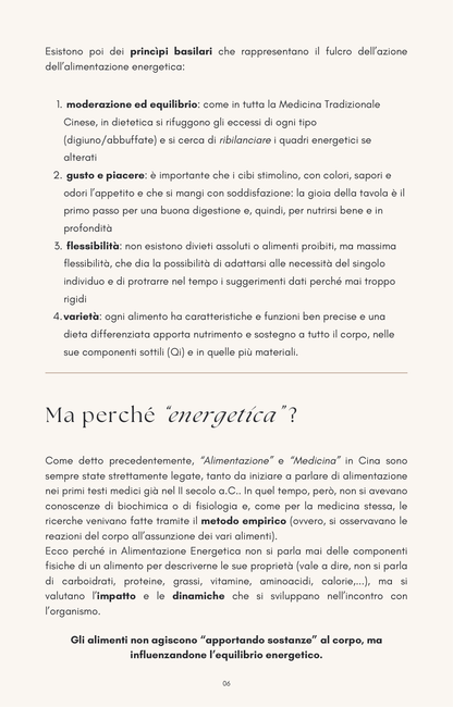Settimana di Riequilibrio Energetico